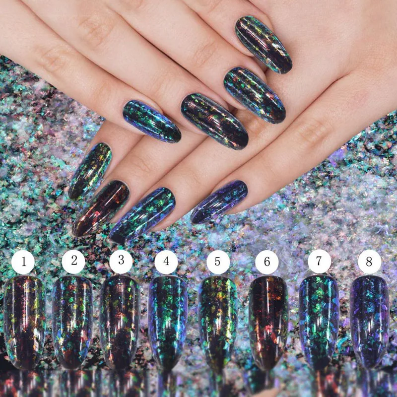 Волшебное звездное небо 0 2 г/кор. зеркальное блестящее украшение хамелеоновая