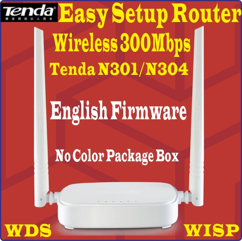 Английский Прошивка TENDA Беспроводной N маршрутизатор для домашней сети WI-FI