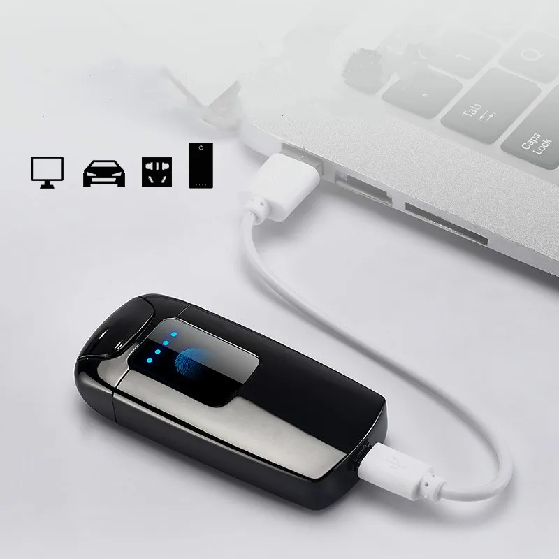 Персональная USB зарядка сенсорная Индукционная электронная двойная дуговая