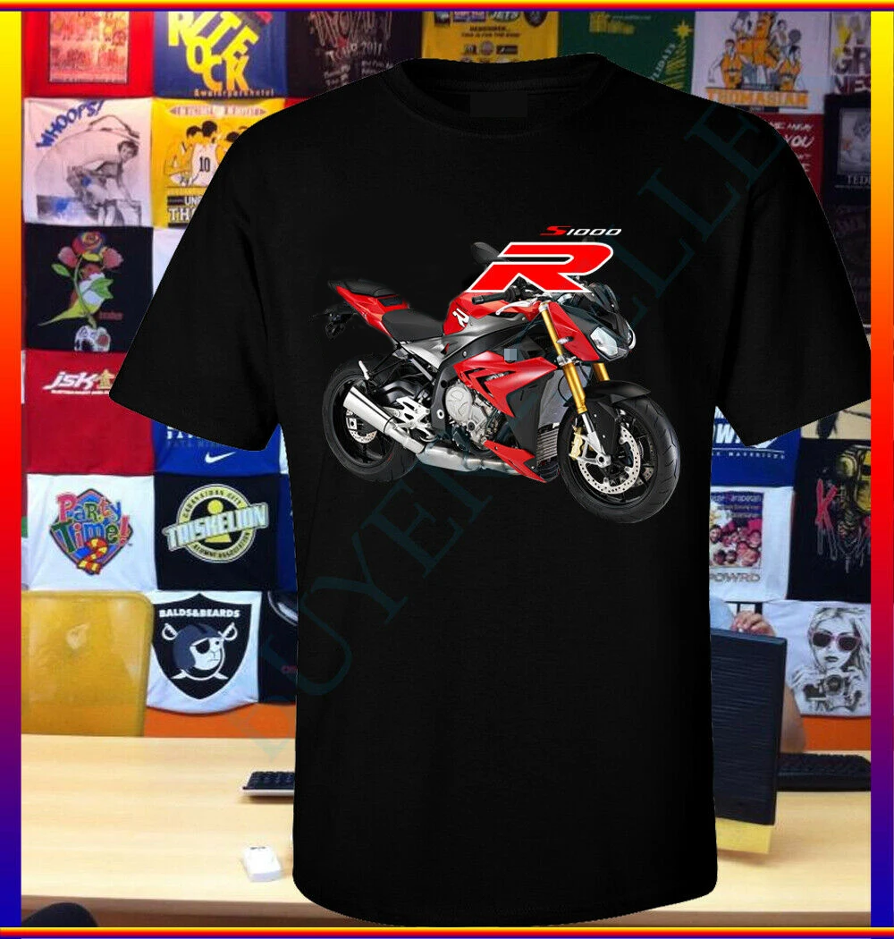 

New Motorrad S1000 R Performance Racing T shirt Sport Bike
