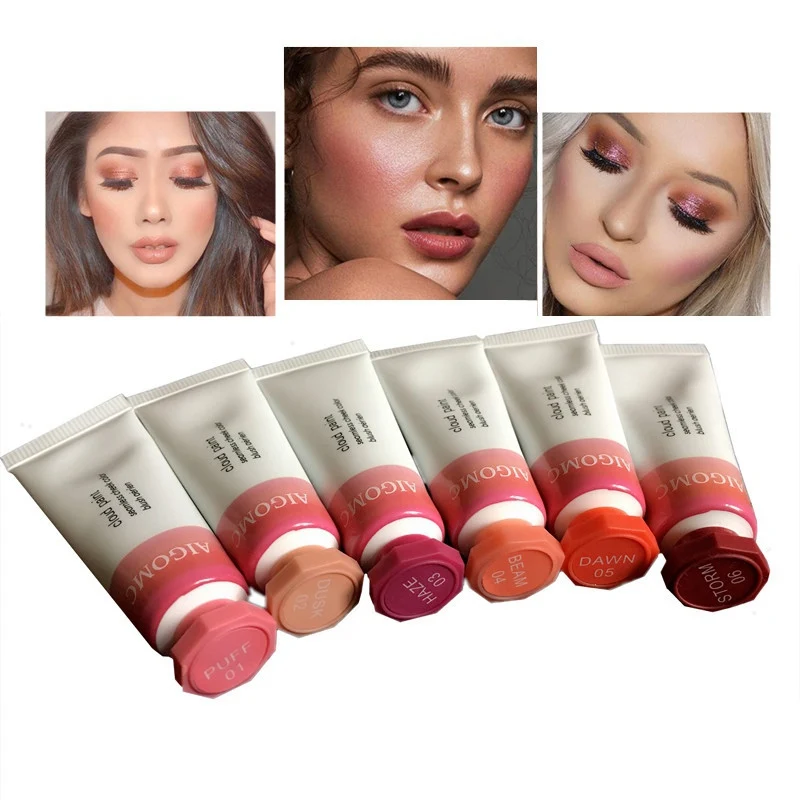 Румяна лосьон стойкий водонепроницаемый яркий макияж Цвет горячая распродажа |