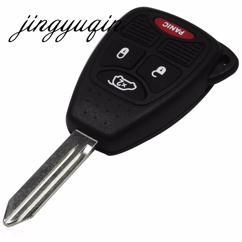 Jingyuqin 10 шт. 4BTN чехол для ключей с дистанционным управлением Jeep Chrysler Liberty Sebring Aspen 300