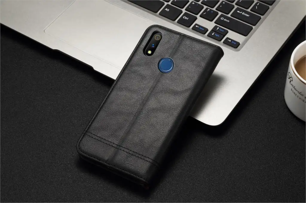 Новинка, винтажный кожаный чехол для OPPO Realme 3 pro, кошелек, роскошный, с отделением для карт, с подставкой, на магните, чехол для книги, повседневные чехлы для телефонов