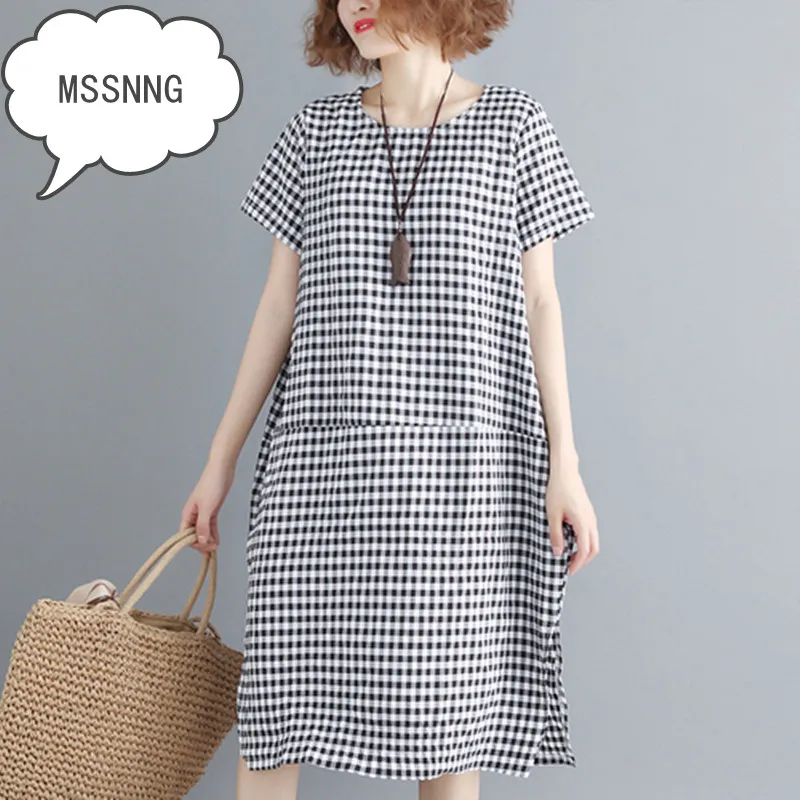 MSSNNG платье большого размера лето 2019 новый модный темпераментный стиль