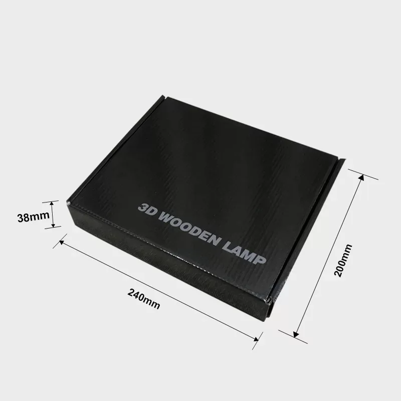 USB креативный ночной Светильник из твердой древесины в виде животного простая