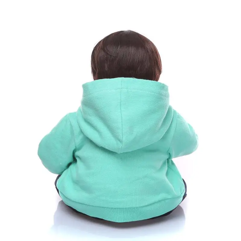 NPK 19''Handmade Silicone vinyl adorable Lifelike toddler Baby Bonecas girl kid bebe doll reborn menina de silicone | Игрушки и