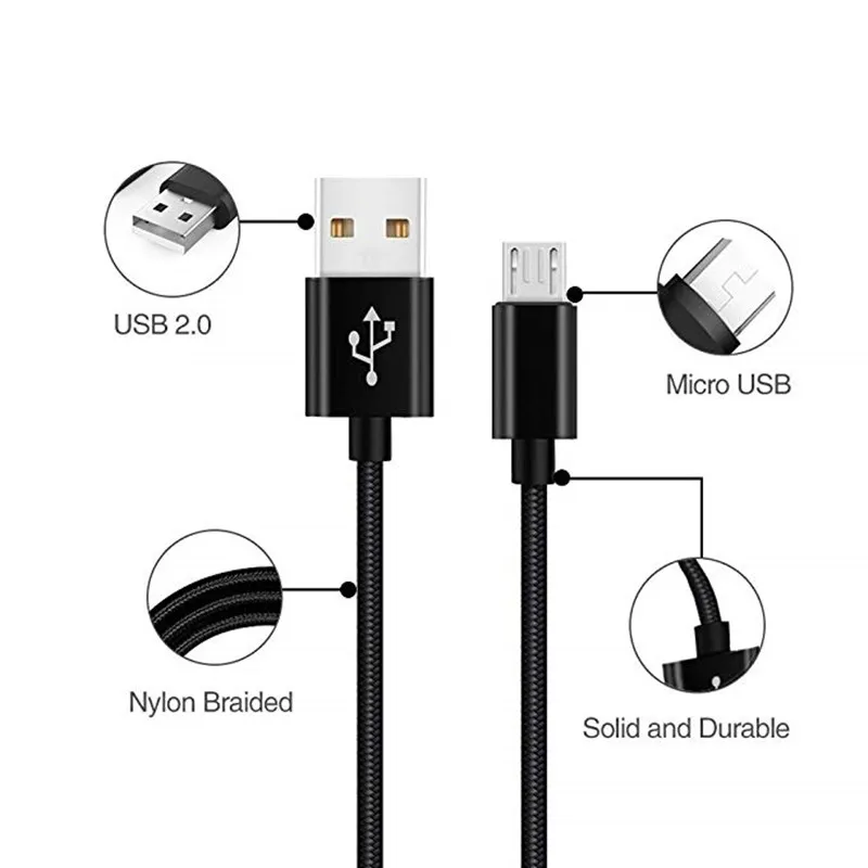 Micro USB кабель для зарядки для Xiaomi Redmi Note 6 5a 5 Micro USB Зарядное устройство кабель для samsung A6 A7 S7 sony Z5 Z4