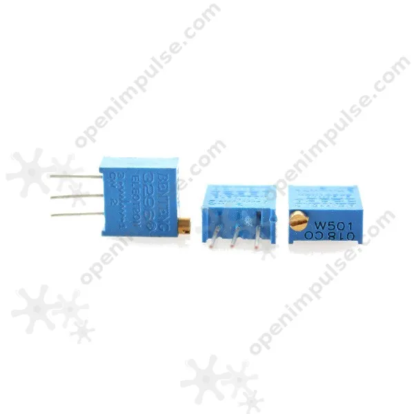 10 шт 100k многоповоротный потенциометр (3296W 104)|potentiometer 100k|potentiometer 10pcspotentiometer |