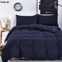 new design solid color design 34 bedding sets of mattresses bedspread sets flat pillowcase fullqueenkingsuper king siz