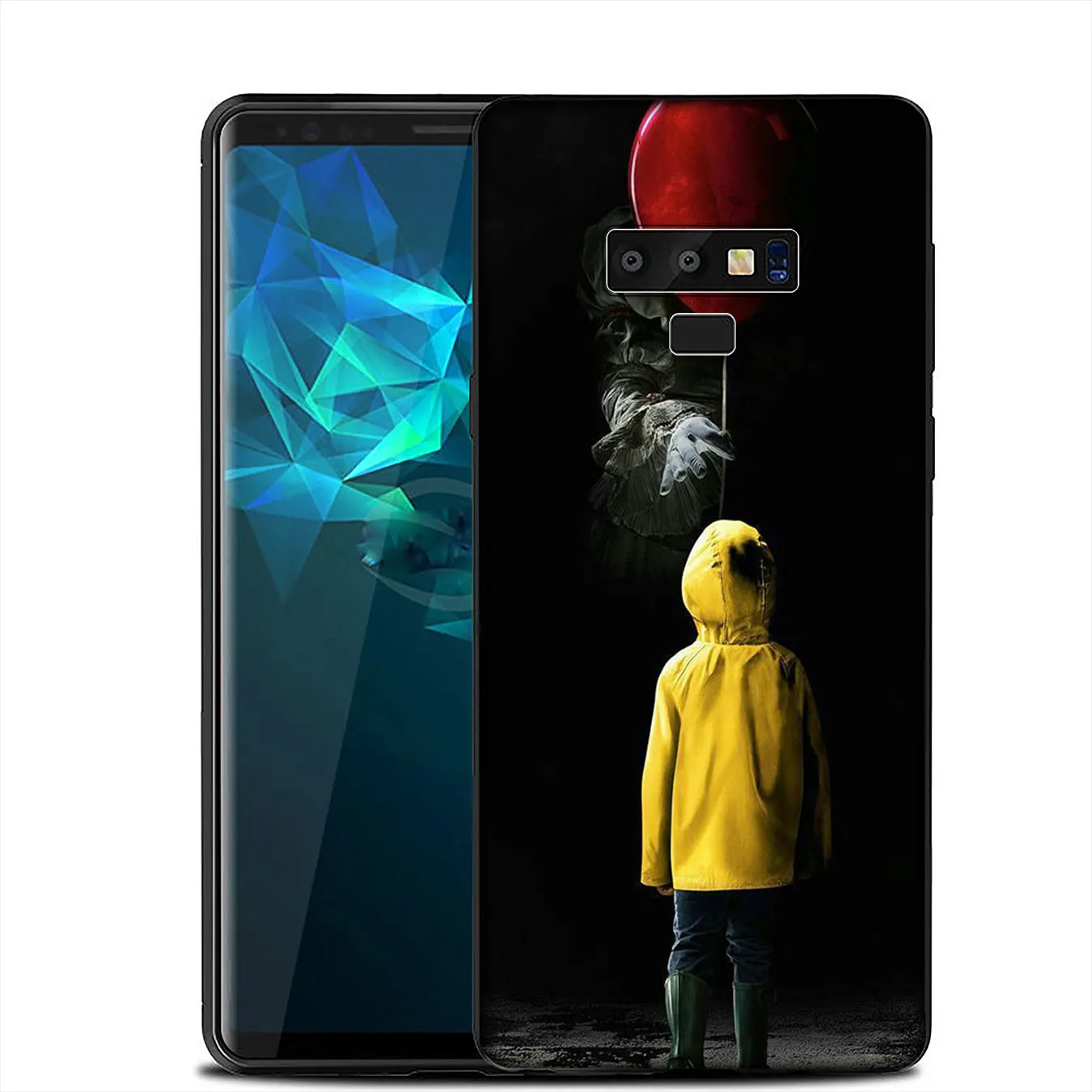 IYICAO Stephen King's King is It Soft Cover Case for Samsung Galaxy A6 A9 A8 A7 2018 A3 A5 2016 2017 Note 9 8 10 Plus Lite |