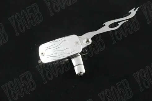 Chrome Flame 1&quot Handlebar Brake Clutch Levers Reservoir For Yamaha VStar 400 650 1100 1300 Virago Xv 250 535 750 Road Star | Автомобили