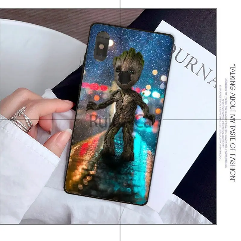 Чехол для телефона Ruicaica I am Groot чехол Xiaomi Mi 6 Mix2 Mix2S Note3 8 8SE Redmi 5 5Plus Note4 4X Note5 |