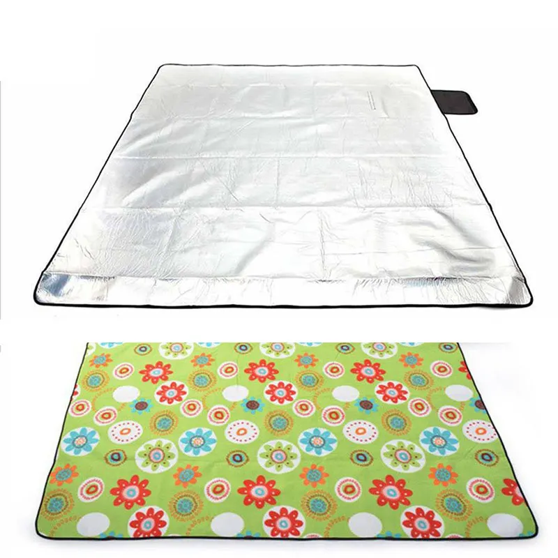 

Beach Mat Sand Free 200x200cm Outdoor Camping Picnic Mat Blanket Moisture-Proof Blanket Yoga Hiking Sleeping Pad Blanket