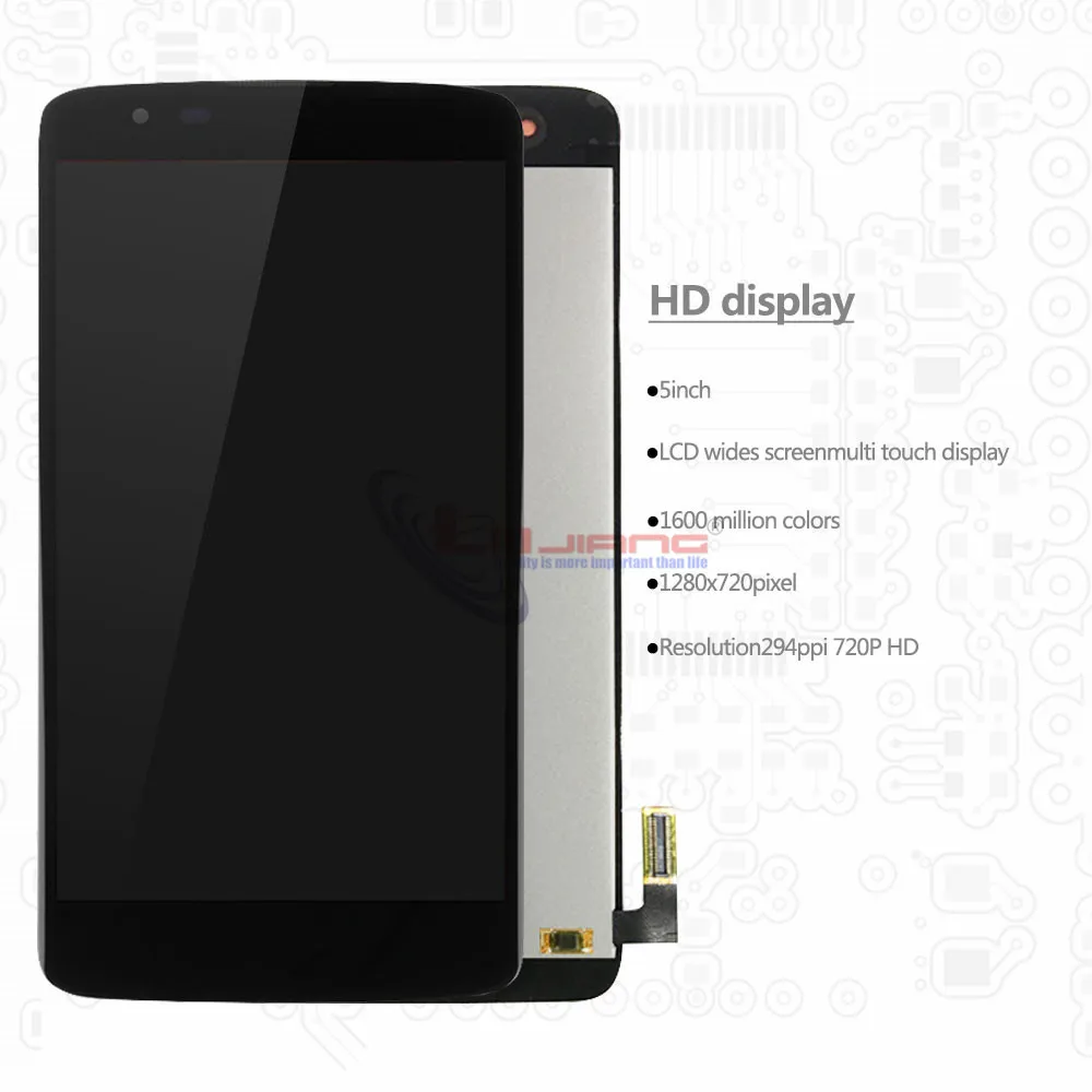 Новый оригинальный ЖК дисплей для LG K8 LTE K350N K350E K350DS кодирующий преобразователь