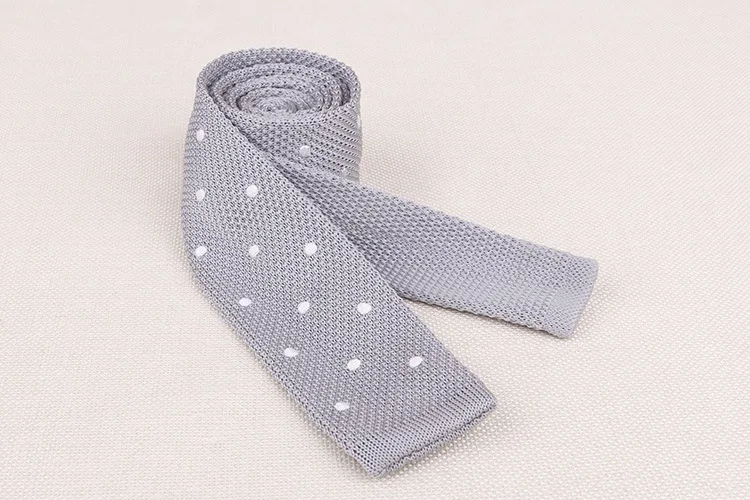 Популярная вязаная вышитый узкий галстук Skinnynecktie 5 см с плоской головкой якорь галстук с изображением звезд Мужские аксессуары галстуки Свадебная вечеринка банкет