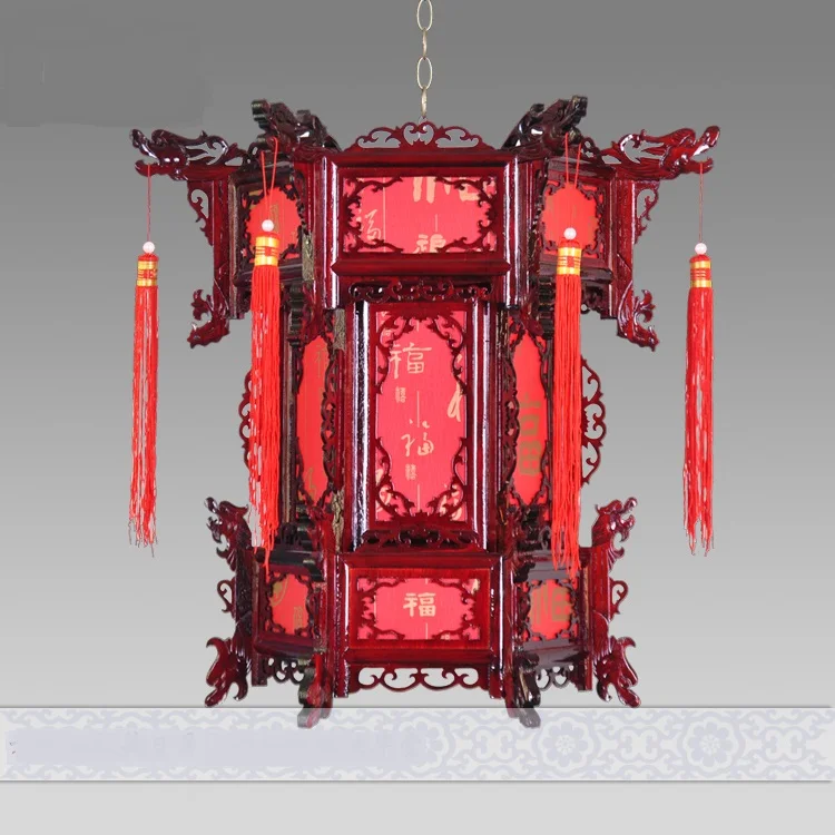 Доставка в китайском стиле шерсть антикварные подвесные фонари светильник