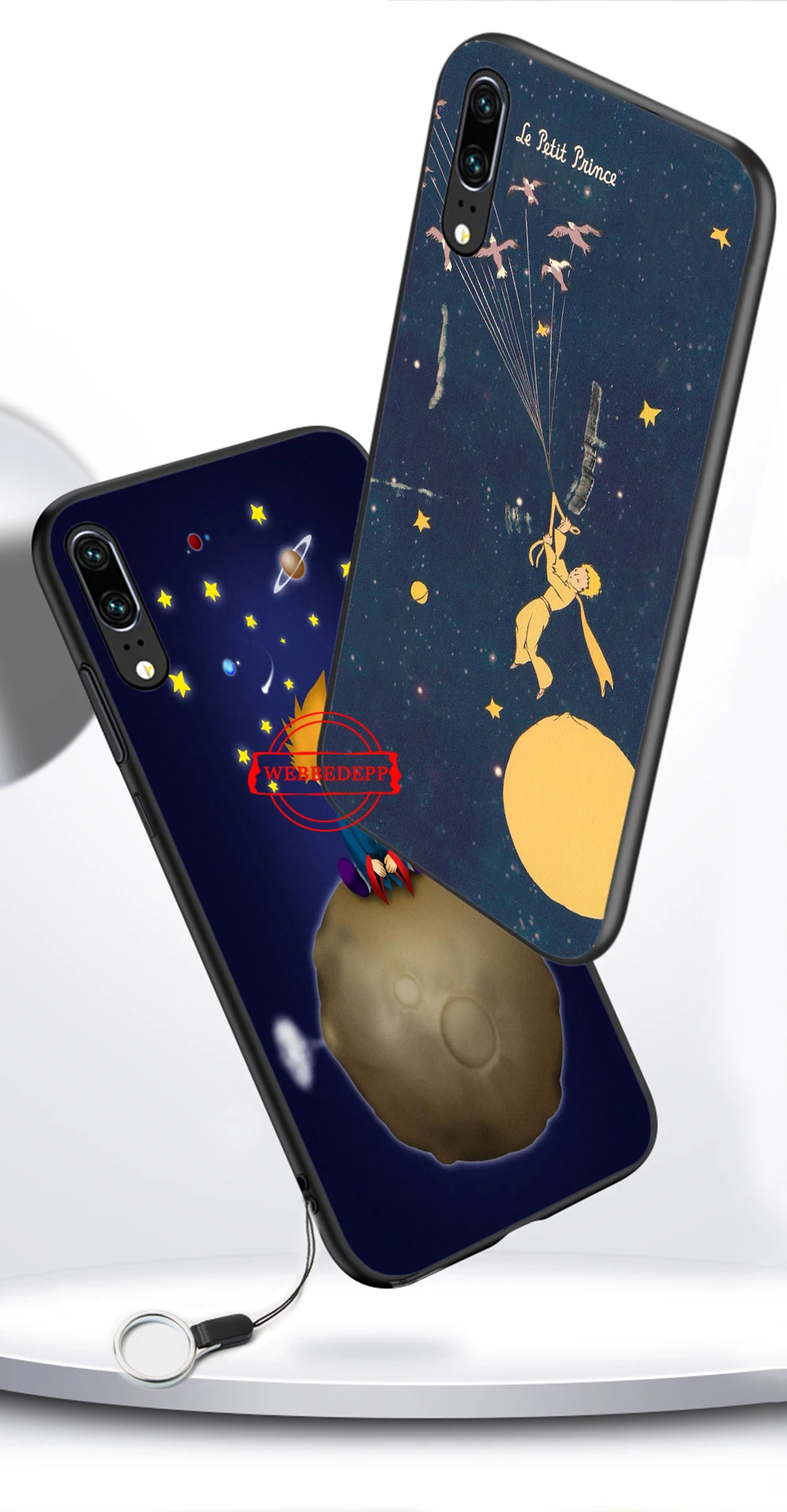 Силиконовый чехол little prince fox для huawei P8 Lite P9 Mimi P10 P20 Pro P Smart P30