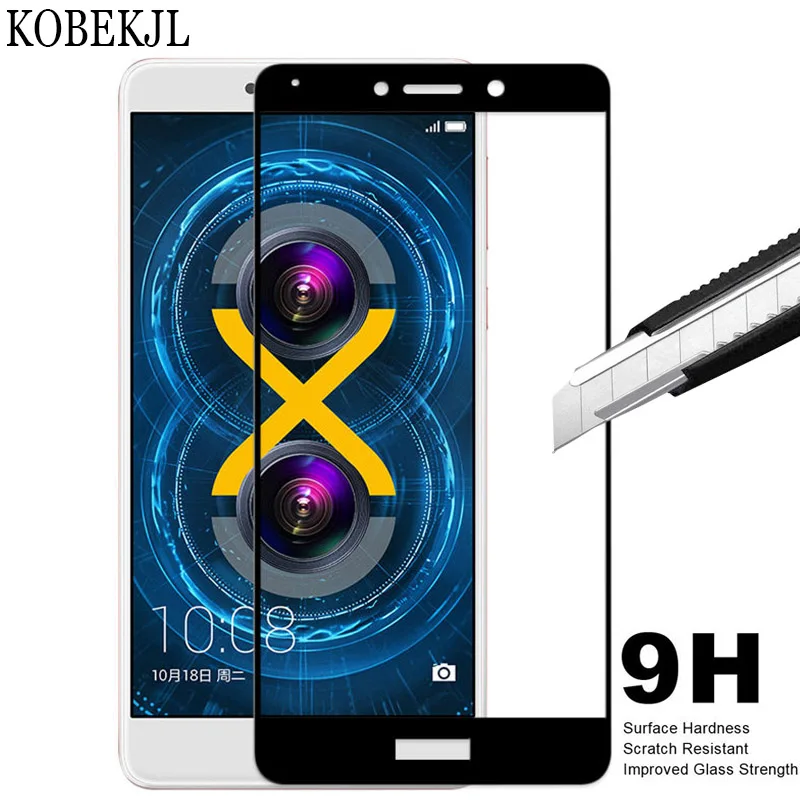 Закаленное стекло для Huawei Honor 6X защита экрана 6 X BLN L21 защитное полноэкранная