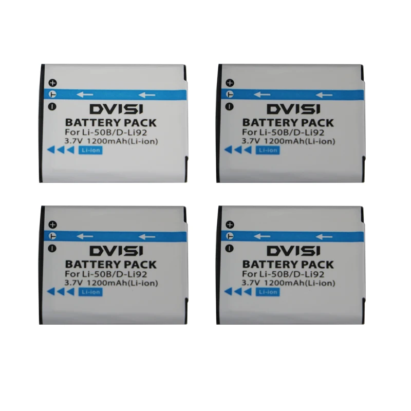 Аккумулятор для фотоаппарата Olympus LI 50B LI50B 3 шт./лот|camera battery for olympus|camera batteryli 50b |