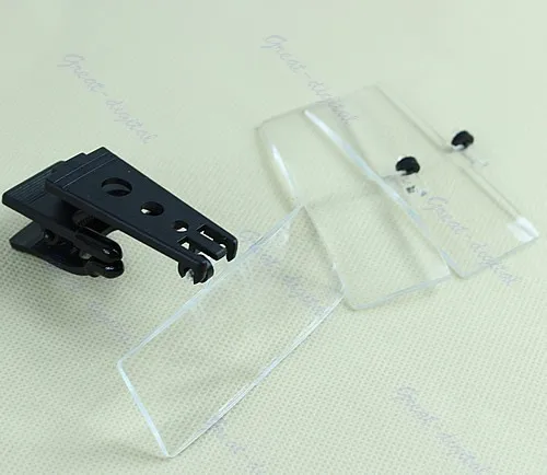

Folding Eyeglass Clip On Flip Loupe Magnifying Glass Handsfree Precise Magnifier