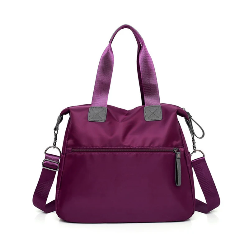 Брендовая женская сумка через плечо с верхними ручками нейлоновые повседневные