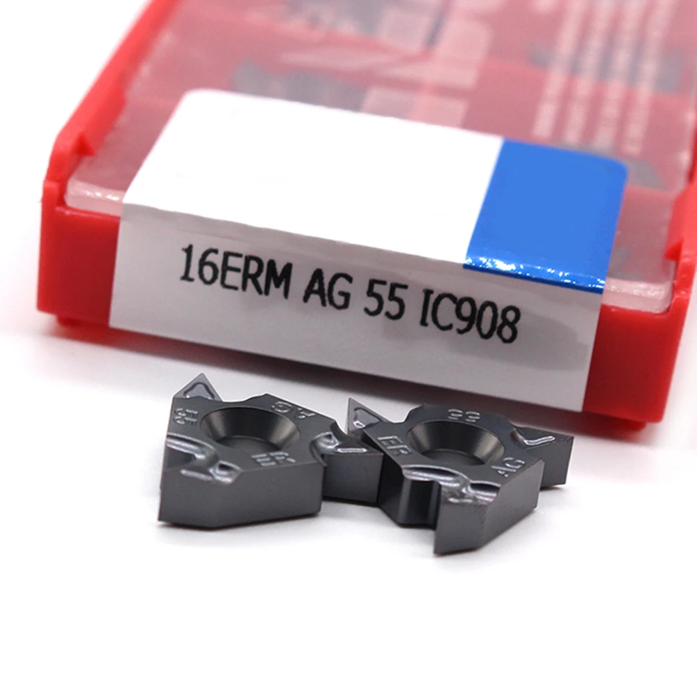 

16ER AG55 11IR A55 16IR AG55 A55 G55 55 angle Thread turning tools Tungsten Carbide Inserts Threading Lathe Cutter Tool
