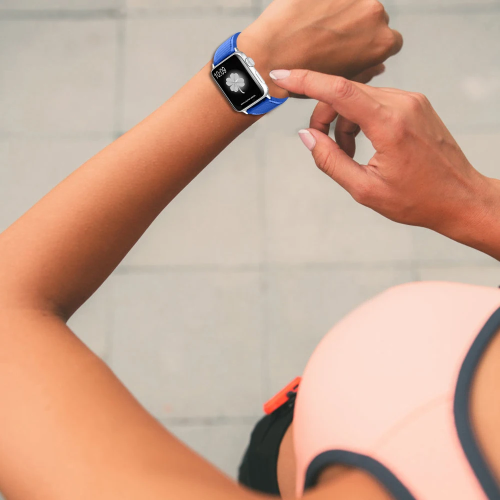 Спортивный силиконовый ремешок Oulucci сменный для apple watch 38 мм/42 мм iWatch Series3/2/1