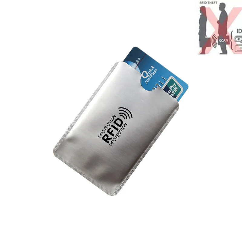 06 anti rfid card holder card id holders Protector NFC Contactless Signal Blocker - Цвет: 06