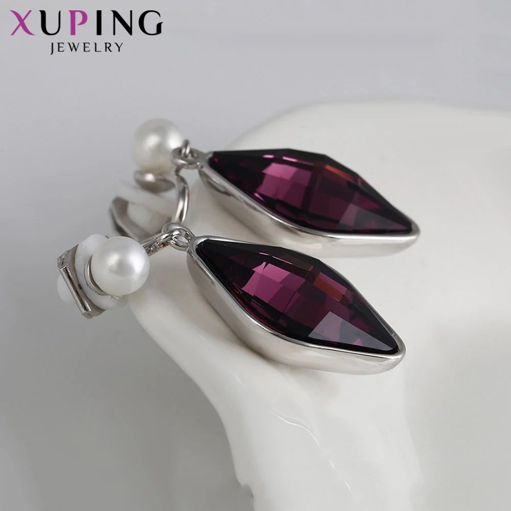 Xuping Европейский стиль обруч для серьги для подруг кристаллы от Swarovski высокого качества Роскошные ювелирные изделия вечерние подарок S173.4-93367