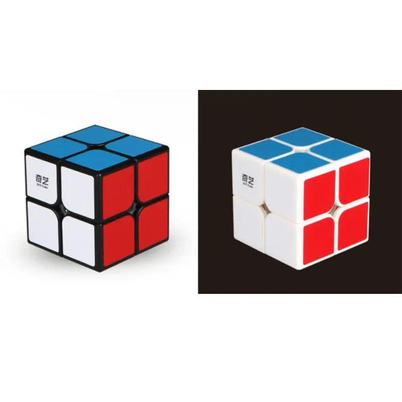 QIYI 2X2X2 профессиональный Кубик Рубика 2 по Stickerless speed Cube 2x2 головоломка игрушки