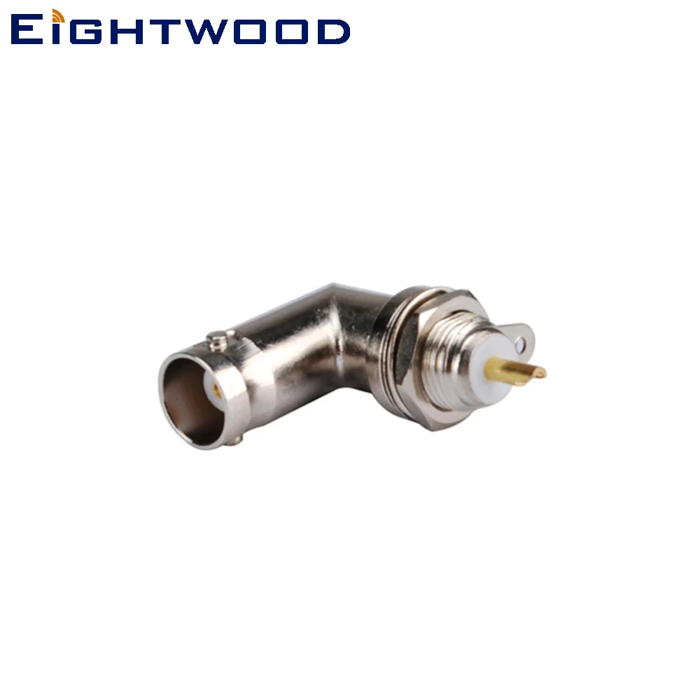 Eightwood 5 шт. BNC Jack Female RF коаксиальный разъем адаптер панель монтажная перемычка с