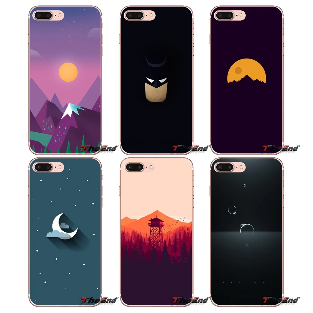 Силиконовый чехол для телефона потрясающий минималистичный арт iPhone X 4 4S 5 5S 5C SE 6 6S