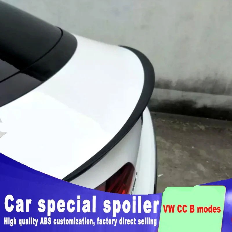 Дизайн для Volkswagen VW CC B модель 2009 до ветровое лезвие Высокое качество Спойлер Белый Черный Цвет Грунтовка краски спойлеры