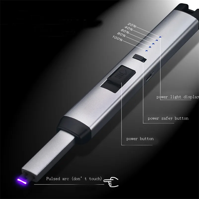 XMT-HOME зарядка USB импульсный дуговой кухонный светильник для газовой плиты Электронный usb светильник er 1 шт