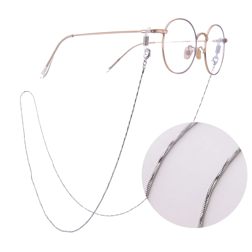 SKYRIM 78 см Новинка простая цепочка для очков ремешок под змеиную кожу женские