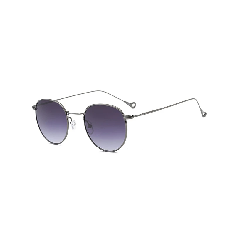 

Fashion Sunglasses Men Women Metal Eyeglasses Round Shades Sun Glasses High Quality UV400 Gafas 773DF
