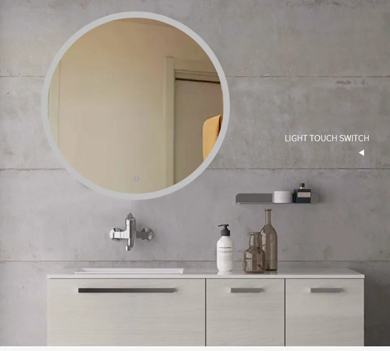 Bluetooth, музыкальное настенное зеркало, светодиодный, для ванной комнаты, зеркало для макияжа, интеллектуальный дисплей, HD, с подсветкой, зеркала для ванной комнаты, влагостойкая доска