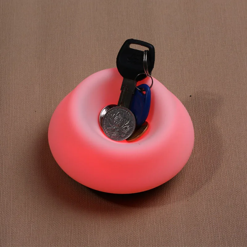 Премиум 7 видов цветов Пирамида LED USB дети животное ночник силиконовый мягкий