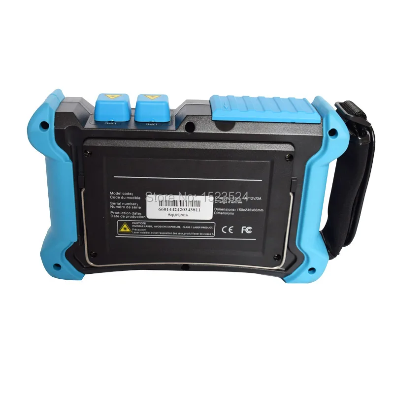 TR600 TR600MV10A 850/1300nm OTDR 20/18dB мм многомодовый оптический рефлектометр для домена волоконно-оптический OTDR экран с сенсорным экраном