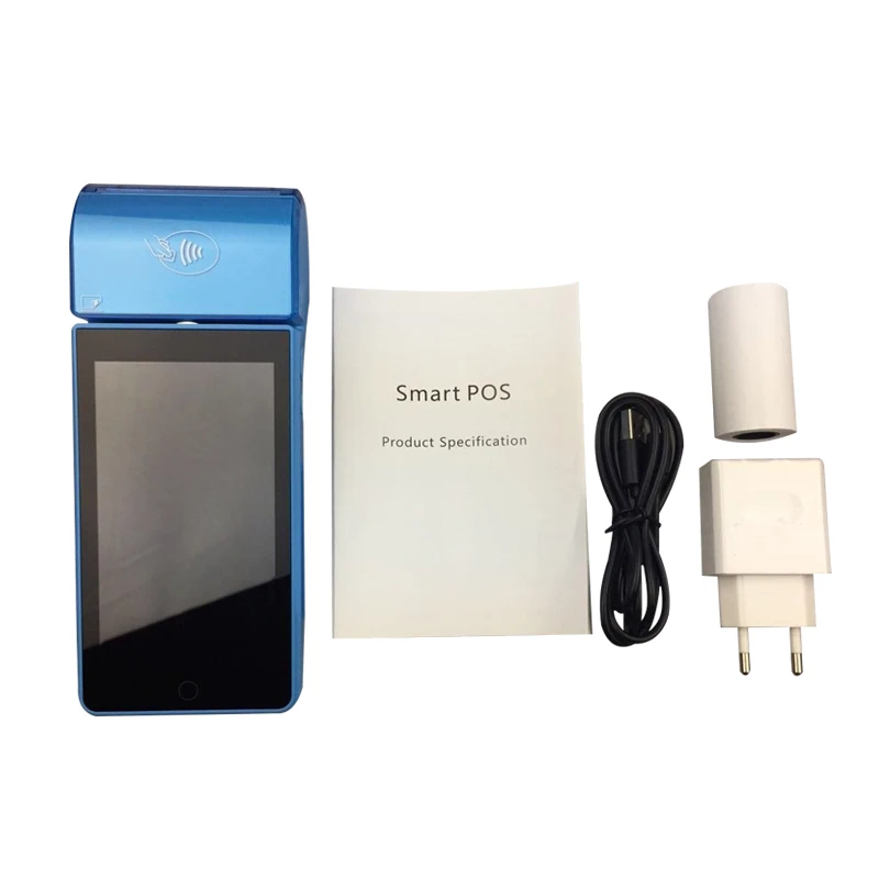 Портативный pos терминал EMV PCI Сертифицированный мобильный платёж Android машина с NFC