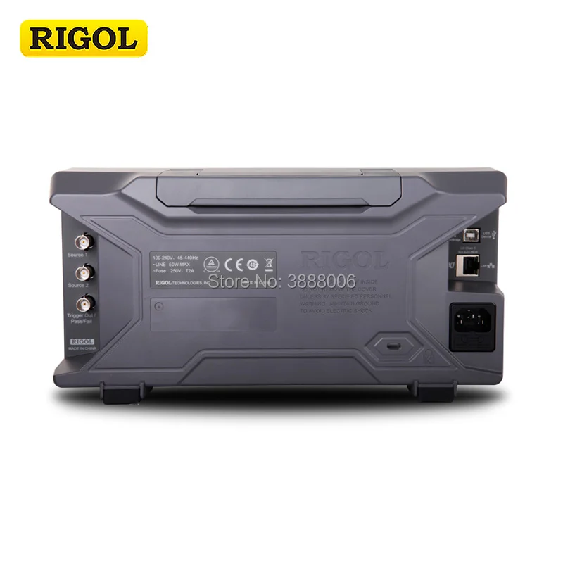 Цифровой осциллограф RIGOL DS1054Z 4 канала 50 МГц полоса пропускания TFT ЖК-дисплей 12Mpts Глубина памяти 7,0 дюймов