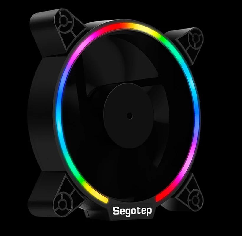 Авто RGB без контроллера 4PIN использование для радиатора Вентилятор компьютерный