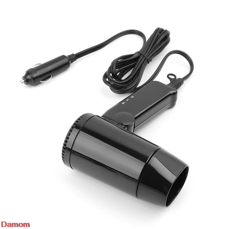 Портативный 12V авто-Стайлинг фен горячей и холодной складной воздуходувки стекол