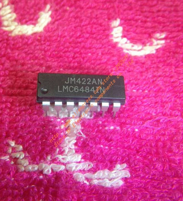 10 шт./лот LMC6484IN LMC6484 OPAMP GP 1 5 МГц RRO DIP-14 IC | Электронные компоненты и принадлежности