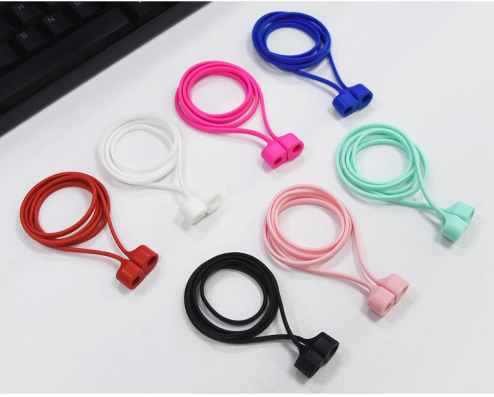 Для Airpods 1/2 анти-потеря ремень Магнитный ремень силиконовый чехол Защитный чехол для Apple Iphone Air pods bluetooth наушники