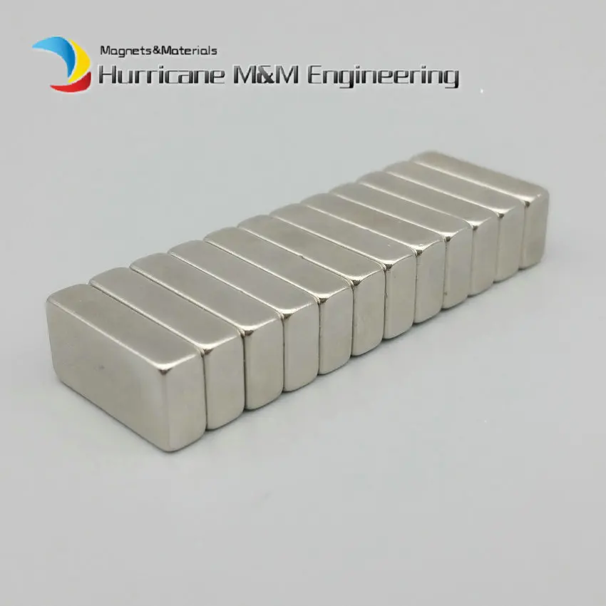 NdFeB магнит Блок 20x10x5 мм неодимовые постоянные магниты редкоземельные класс N42