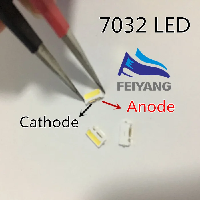 500 шт. для SAMSUNG светодиодная подсветка Edge LED Series TS731A 3V 7032 SPBWH1732S1B Холодный белый