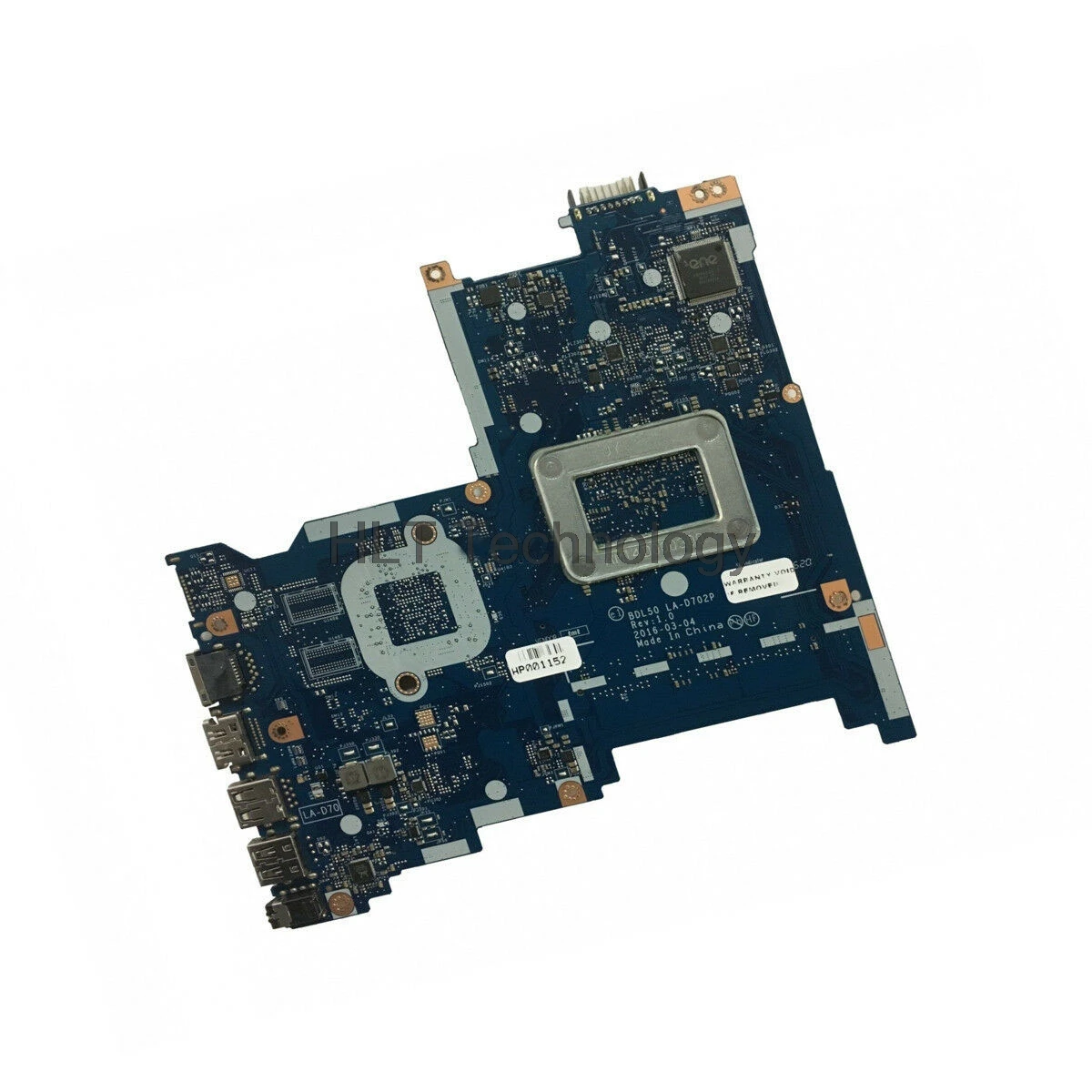 Материнская плата для ноутбука HP 250 G5 15 AY 854943 001 601 BDL50 LA D702P с процессором SR2KL