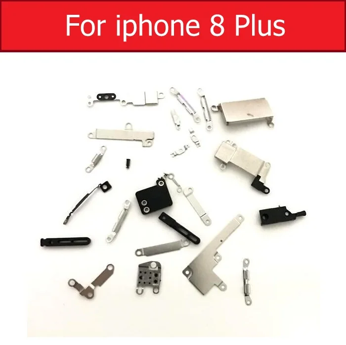 For iphone 8 plus Полный корпус, внутренние маленькие металлические железные детали для iPhone 4, 4S, 5, 5c, 5S, 6, 6s plus, маленький держатель, кронштейн, защитная пластина, комплект, запчасти для телефона - Цвет: For iphone 8 plus
