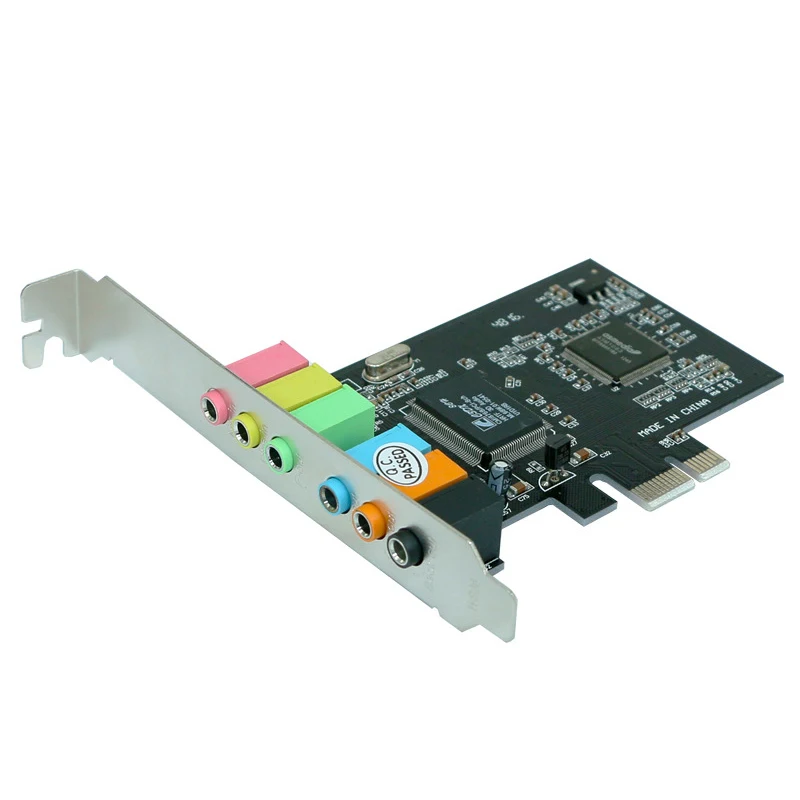 Pci Express X1 E 7 1 каналов Spdif через чипсет аудио цифровая звуковая карта|Платы